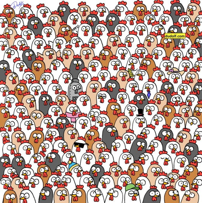 Waar de drie uilen verstopt zijn: slechts 1% van de mensen voltooit de puzzel in 10 seconden