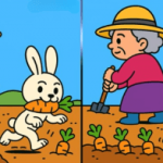 Super puzzel: vind 3 verschillen in de foto met oma